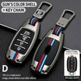 thumbnail image 4 of Car Alloy Key Case For Hyundai Palisade Grandeur Azera Elantra GT Kona 2019 2018 Smart Remote Fob Protector Cover Accessories, 4 of 10