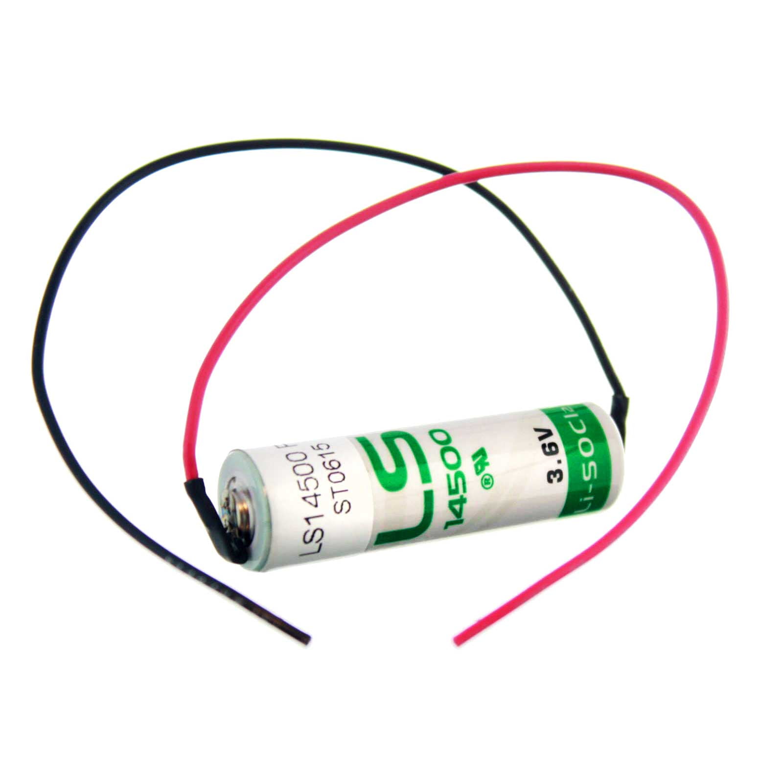 SAFT LS14500_WIRE AA Battery 3.6V 2600mAh Lithium Replaces Tadiran and more