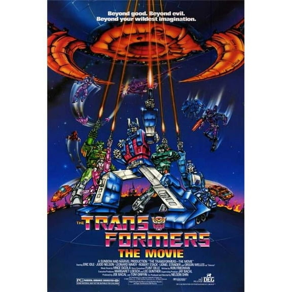Pop Culture Graphics  Transformers The Movie Movie Poster - 11 x 17