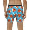 thumbnail image 4 of Easygdp Cartoon Watermelon Men's Boxer Briefs Men’s Underwear Boxer Briefs for Men, 4 of 7
