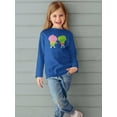 thumbnail image 2 of Ice Cream And Broccoli Long Sleeve Toddler -Image by Shutterstock,  4 Toddler, 2 of 4