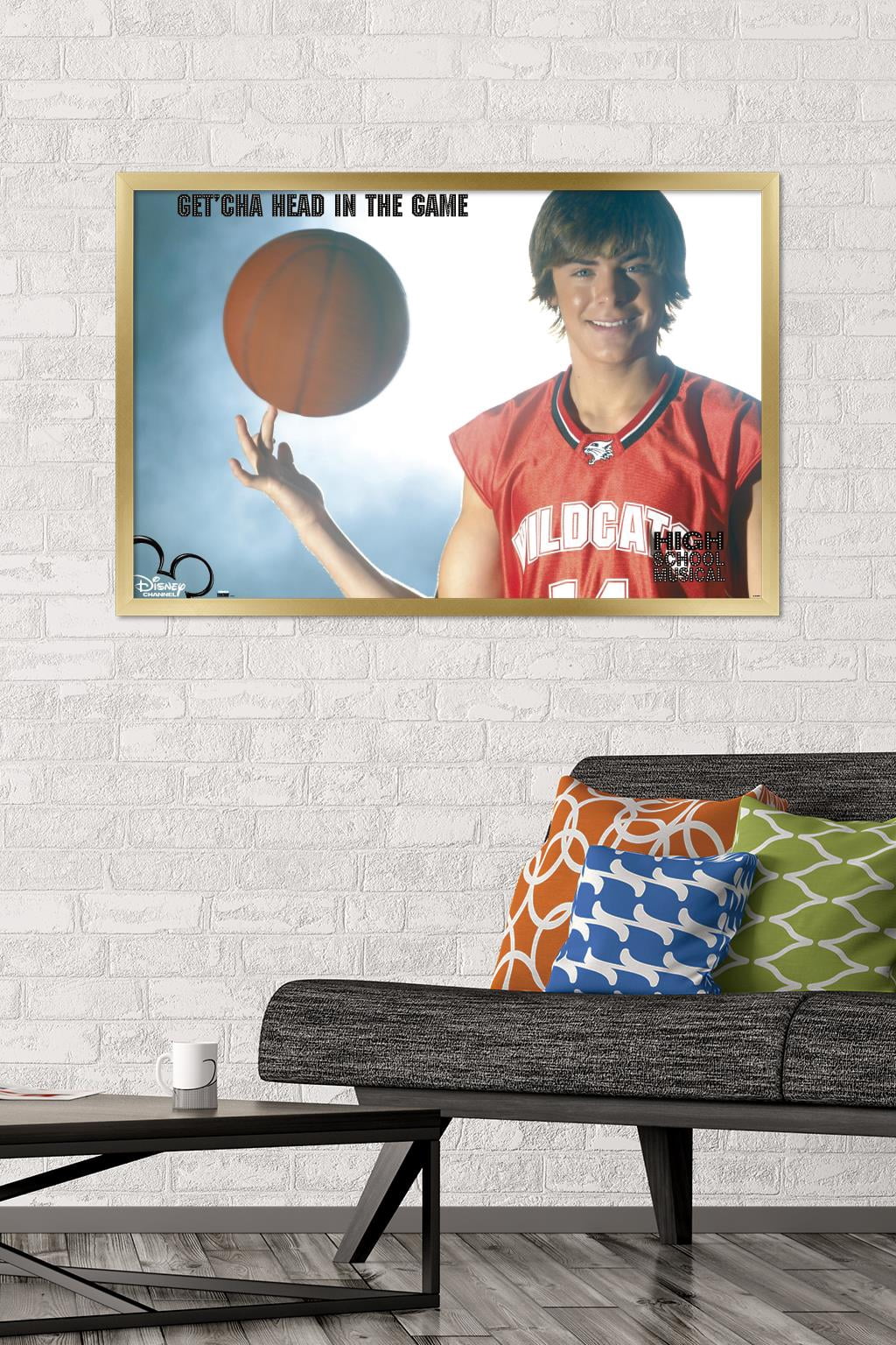 High School Musical - Troy - Game Wall Poster, 22.375" x 34" Framed