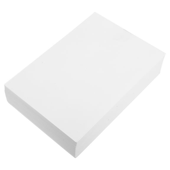 HOMEMAXS 500 Pcs Office Essentials Copy Paper for Printer and Stationery Multi-Purpose Printing Paper Double-Sided Paper for Photocopy (A5)
