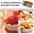thumbnail image 2 of Silicone Spatula Set -450°F Heat-Resistant Non Stick Cake Cream Butter Spatulas Mixing Batter Scraper Brush Silicone Baking Spoon Cook Tool Multicolor 4-Piece, 2 of 8