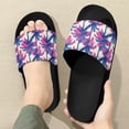 thumbnail image 3 of Psesaysky Coconut Tree Slide Sandals for Ladies Girls Fashion Comfortable Beach Sandals Flip Flops Size 6-13.5, 3 of 4