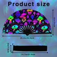thumbnail image 2 of Ventilador plegable Hand Rave dmjuncong grande con bolsa de ventilador de 65 cm, 2 of 6