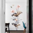 thumbnail image 4 of nipocaio Bird Lotus Flowers Wall Sticker Wall Sticker Wall Decoration, 4 of 5