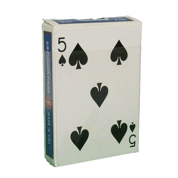 One Way Forcing Deck for Magic Tricks, Blue  5 of Spades