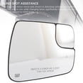 thumbnail image 4 of Heated Mirror Glass, Blind Spot Antifogging Defrosting Improve Driving Safety Left Right Side Mirror with Rear, 4 of 7