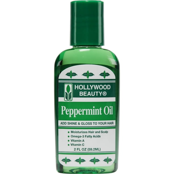 Hollywood Beauty Peppermint Hair Oil, 2 Oz - Walmart.com