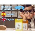 thumbnail image 5 of KILOGOGRAPH English Spanish Flash Cards, Sensory Toy for Kids with Autism, Pocket Speech, 510 Sight Words, 5 of 11