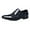 Dark Blue, variant on Comfortable Dress Shoes for Men Lace up Black Mens Leather Business Shoes Classical Style Leather Shoes for Men Slip On PU Leather Low Rubber Sole Block Heel Work Mens Soft Leather Shoes