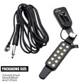 thumbnail image 3 of 12 Hole Sound Hole Pickup Acoustic Guitar Transducer Amplifier with Volumes Tone Tuner Guitar Sound Hole Pickup, 3 of 5