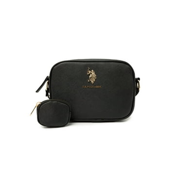 U.S. Polo Assn. Women's Signature Crossbody Bag, Black