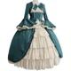 thumbnail image 4 of Vestido Medieval Retro victoriano para mujer, traje de baile de corte gótico, disfraz de Cosplay para Halloween y Carnaval, 4 of 5