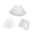 thumbnail image 3 of Tachiuwa Ensemble Jupon Court avec Shorts Mode pour Fête Mariage Jeu de Rôle 35 cm, 3 of 9
