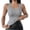 Gray, variant on Women's Pajama Tops Sleep Shirt Pajamas Shirt Women's Summer Lace Rib Camisole Tank Top With Padding Round Neck Breathable Undershirt Sleepwear