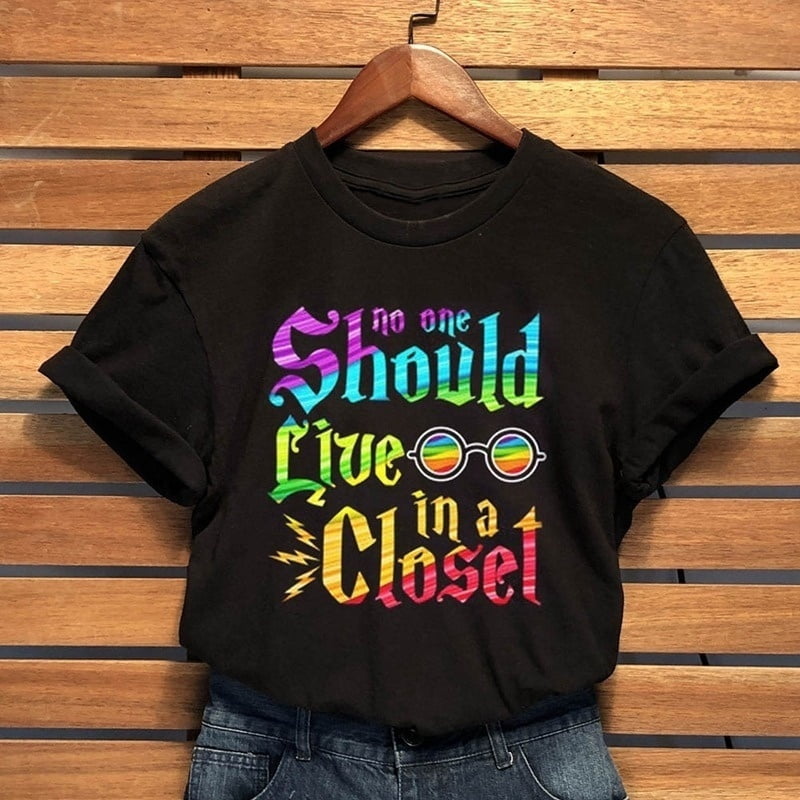 Print Gay Short-Sleeved T-Shirt 