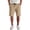 BDE30-Khaki, variant on VV AVEORS Men'S Casual Shorts 9" Twill Cotton Stretch Drawstring Elastic Waist Lightweight Summer Beach Shorts With Pockets Blue M
