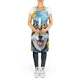 thumbnail image 5 of Alaskan Malamute in Sunflowers Apron 27 in x 30 in, 5 of 5