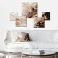 thumbnail image 2 of Designart "Graceful Dance with Water IV" Abstract Liquid Ink Metal Wall Art Prints Set, 2 of 5