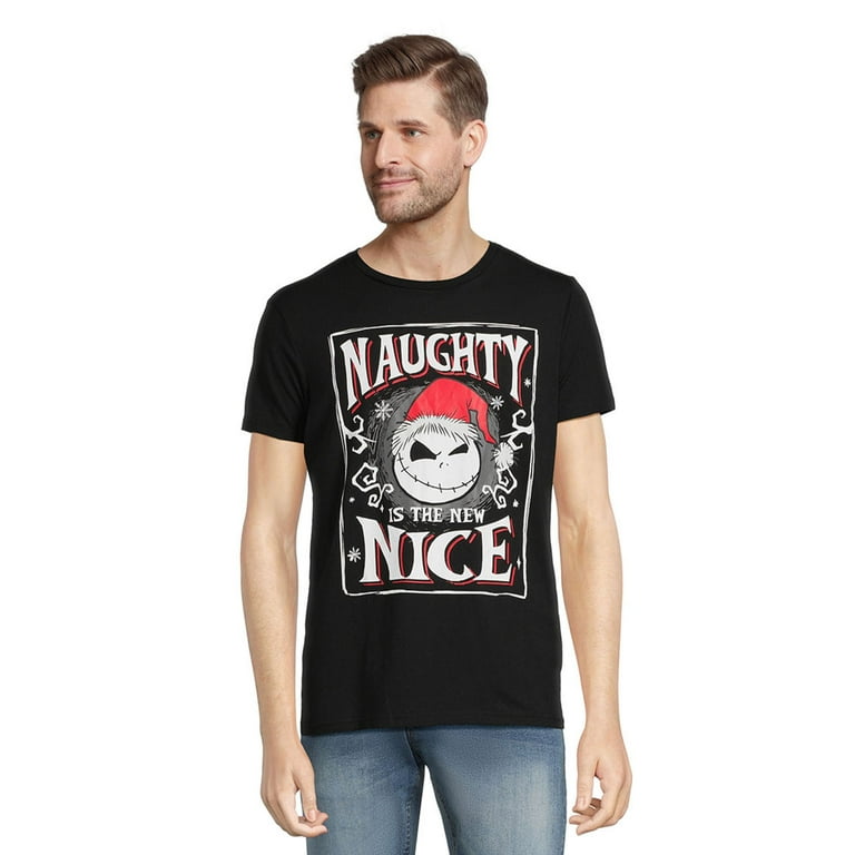 Nightmare Before Christmas Men's Big Men's Graphic Tees, 2-Pack