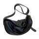 thumbnail image 3 of Business Dumpling Bun Purse Gran capacidad Correa Bolsas para las axilas Vacaciones Lady Girls PU Bolso de hombro de cuero Bolso Cross Body Negro Soledad Monedero de hombro, 3 of 10