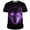 Purple, variant on Mens Pullover Wolf Glowing Neon Eyes Street Graphic Mens Athletic Tops,Green,XL