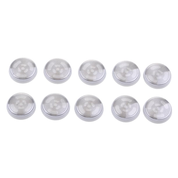 10 Pedazos Bricolaje Reemplazos de Cubierta de Auriculares Funda A Prueba de Polvo para Auriculares de 13-15mm gris Hugo Cubierta de la caja del auricular de bricolaje