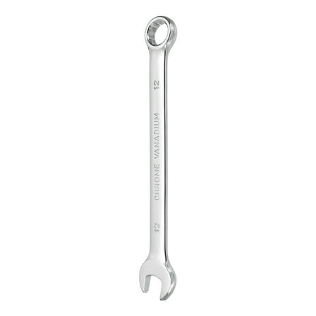 Combination Wrench 12mm Metric 12-Point Box and Open End CR-V Steel Spanner