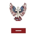 thumbnail image 2 of Hawks Flapping Wing Ornament Desktop Office Party Decoration Ornament Wooden Handicrafts, 2 of 8