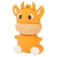 thumbnail image 3 of ZOUSSIQI U Disk 3D Cartoon Calf Model Orange USB Storage for Windows 7/8/10/Vista/XP/Unix/2000/ME32GB EL225#43660, 3 of 9