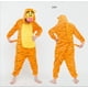 thumbnail image 1 of Pijamas de franela con calaveras para niños y niñas, de otoño e invierno, con dibujos de animales, ardillas, siamés, ropa para el hogar, con puntadas de murciélago, 1 of 6