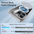 thumbnail image 4 of Funda de teléfono ESR para iPhone 15 Pro con MagSafe Military-Grade Clear, 4 of 9