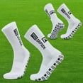 thumbnail image 4 of Football Grip Socks Anti-Slip Sports Socks for Men and Women 4-6 Pairs, 4 of 6