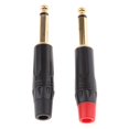 thumbnail image 4 of 2x 6.5mm Reparación Micrófono Audio Solder Plug Connector, 4 of 6