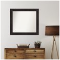 thumbnail image 2 of Amanti Art Custom Framed Wall and Bathroom Mirror (32.75 x 35.75 in.), Furniture Espresso Frame, 2 of 7