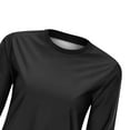 thumbnail image 4 of Long Sleeve Women Suits, , , Training Clothes , Shapewear for Sport Gym Exercise , Black, XL, 4 of 4
