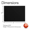 thumbnail image 4 of Resilia X-Large Under Grill Mat - 57" x 47", Black, 4 of 9