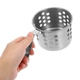 thumbnail image 2 of OULII Stainless Steel Burner Cup for Home Use Silver Metal Fuel Holder Compact Lightweight Design 3.5 oz, 2 of 7
