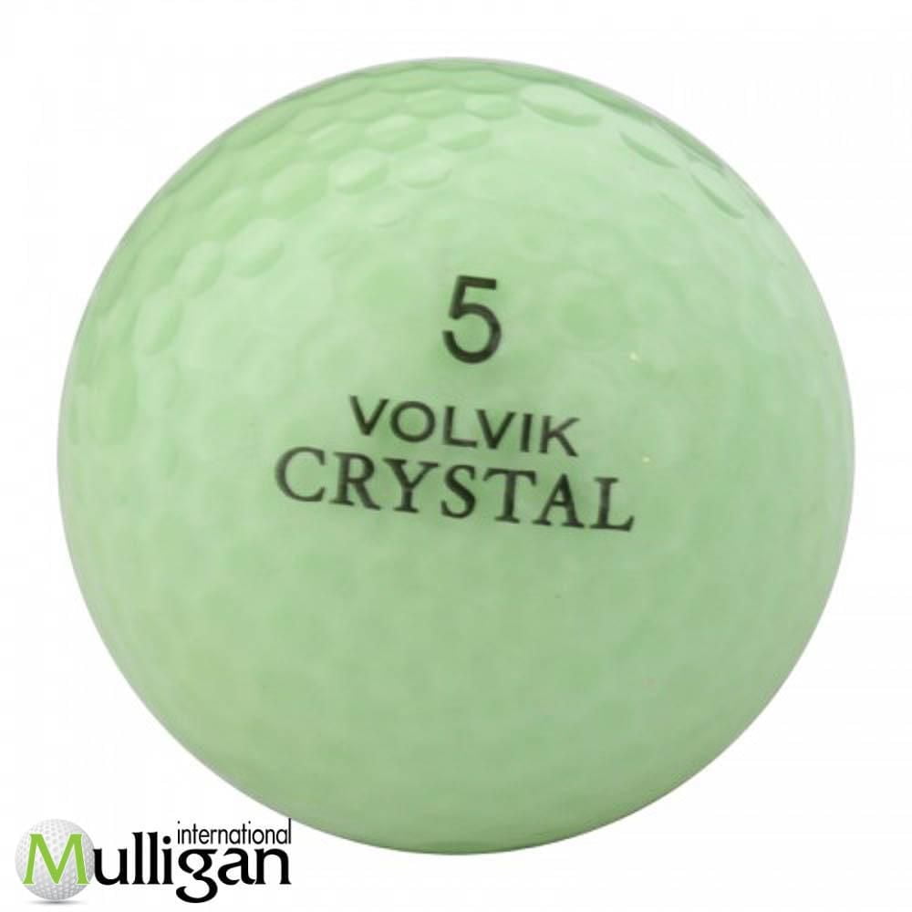 Mulligan - 12 balles de golf récupérées Volvik Crystal 1st Generation 5A/4A, Mix
