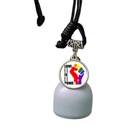 Power Differentiation Identity Rainbow Equality Wind Chimes Bell Car Pendant