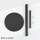 thumbnail image 4 of Paper Towel Holder Black Kitchen Roll Holder, Premium Stainless Steel Paper Towel Holder for Kitchen, 4 of 5