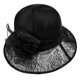 thumbnail image 1 of Sombreros de moda para mujer, sombrero de pescador con estampado, ventilado, de organza, con flores y protector solar, de poliéster., 1 of 2
