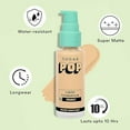 thumbnail image 3 of SUGAR POP Liquid Foundation - 04 Peanut - 30 ml | Water Resistant | Lasts Upto 10 Hrs | Super Matte | Full Coverage, 3 of 4