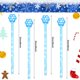 thumbnail image 2 of Lápices DragZws en forma de copo de nieve para vacaciones de invierno con goma de borrar de 23 cm, 2 of 6