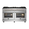 thumbnail image 2 of Forno Massimo 60-Inch Freestanding Dual Fuel Range, 10 Burners, Double Convection Ovens, 2 of 7