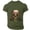 Army Green #002, variant on Mens Halloween Shirts Castle Bat Graphic Short Sleeve Fall Costumes Pumpkin Print Crew Neck Horror Funny Tees 3XL