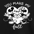 thumbnail image 3 of Disney - Mickey & Friends - Minnie & Mickey - You Make My Heart full - Toddler And Youth Long Sleeve Graphic T-Shirt, 3 of 5