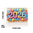 thumbnail image 2 of 2026 New Cross-Border Calendar, 13 Sheets, Painting DIY Handmade Diamond Dotting, And Easy-to-Make Desk Calendar, 2 of 7